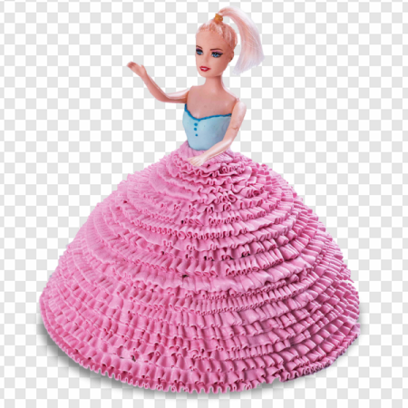 Pink Barbie Dreamy Sleepover Scene PNG