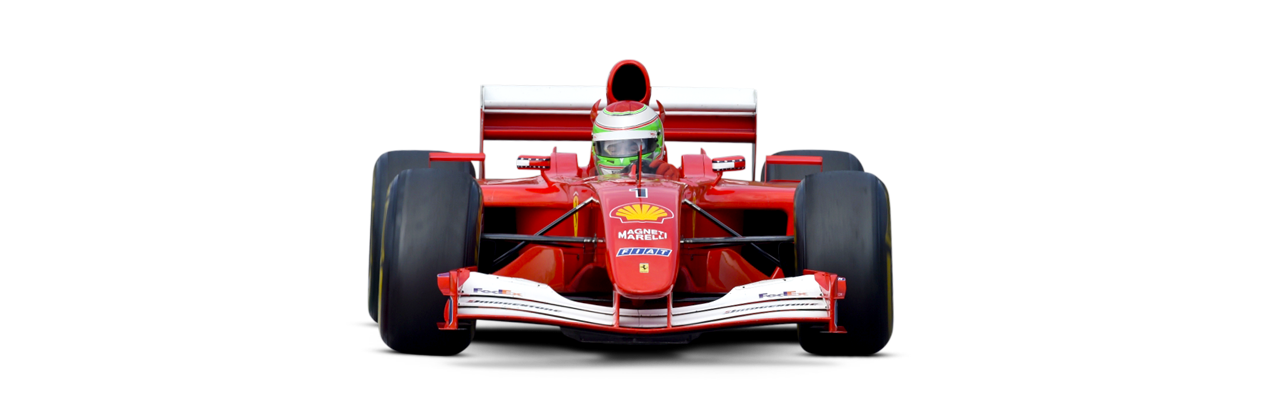 F1 Ferrari Racing Car, Motorsport Art PNG