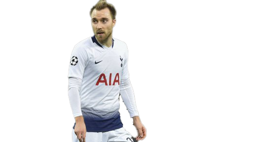 Christian Eriksen Outline, Cutout, Shadow PNG