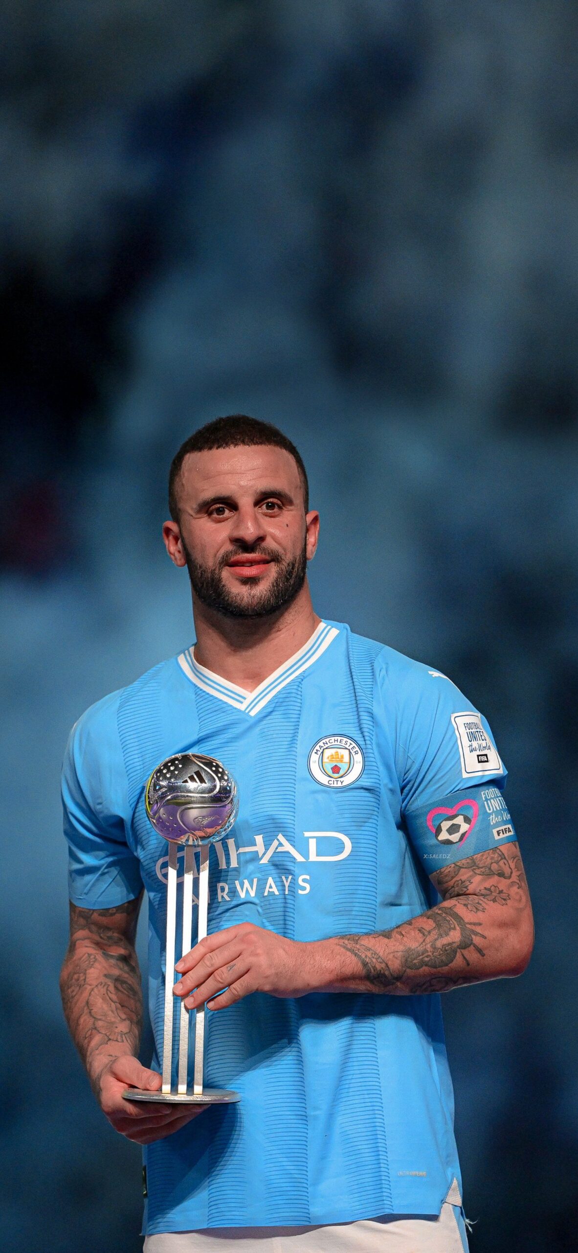 CWC, Kyle, Manchester City, manchester city football club, manchester city wallpapers 4k, Walker, wallpapers iPhone - Kyle Walker wallpapers 4k Manchester city FC
