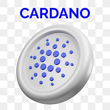 Cardano, Cartoon, coin, cryptocurrency, Download, Free, illustration, Image, Images, PNG, rendering, silver, Style - Rendering Cryptocurrency Cardano Silver Coin With Cartoon Style, 3d Illustration PNG Image For Free Download