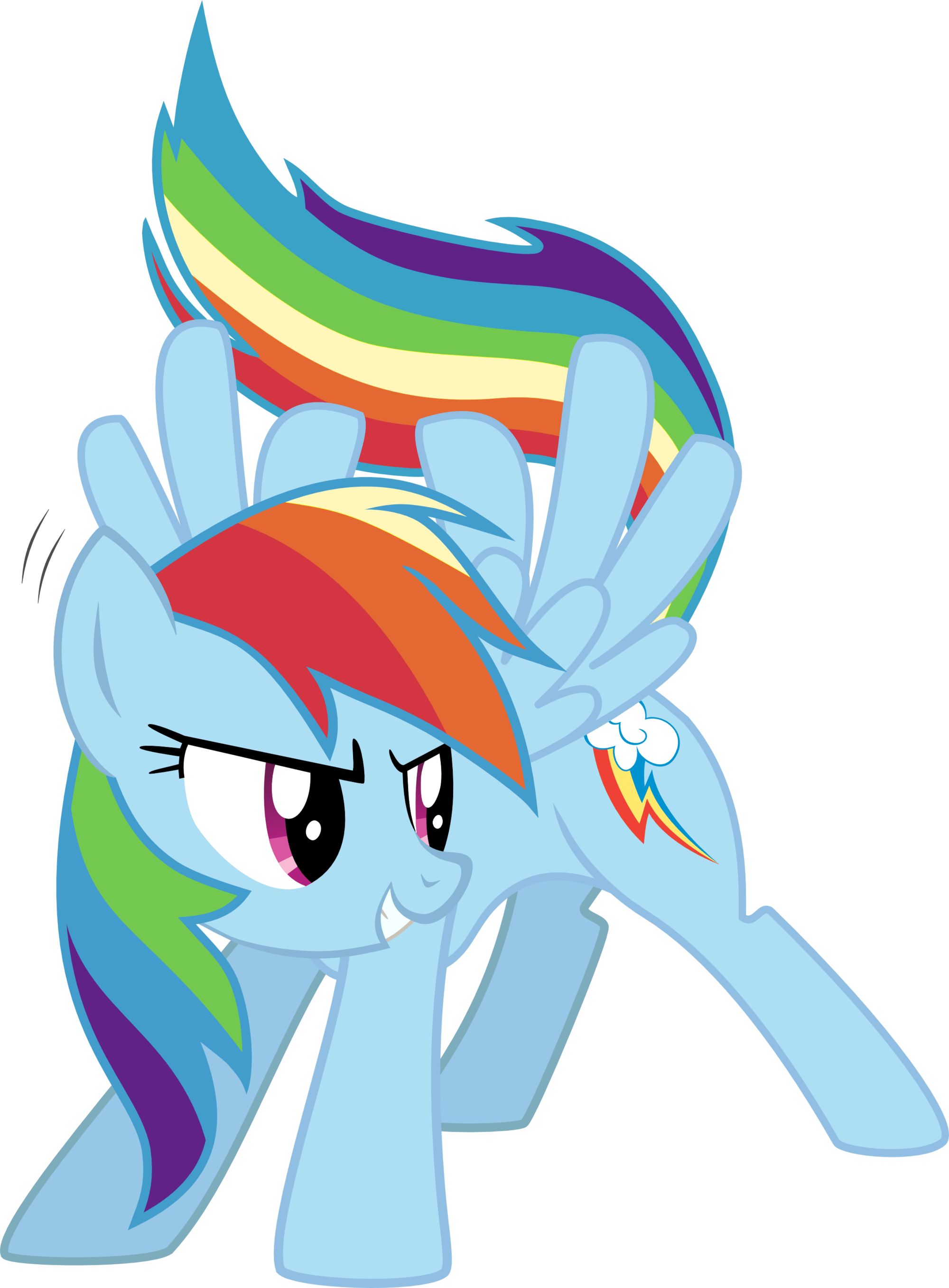 Dash, Furious, Image, PNG, Rage, Rainbow, Scowl - Rainbow Dash Furious, Rage, Scowl PNG Image Free Background Transparent