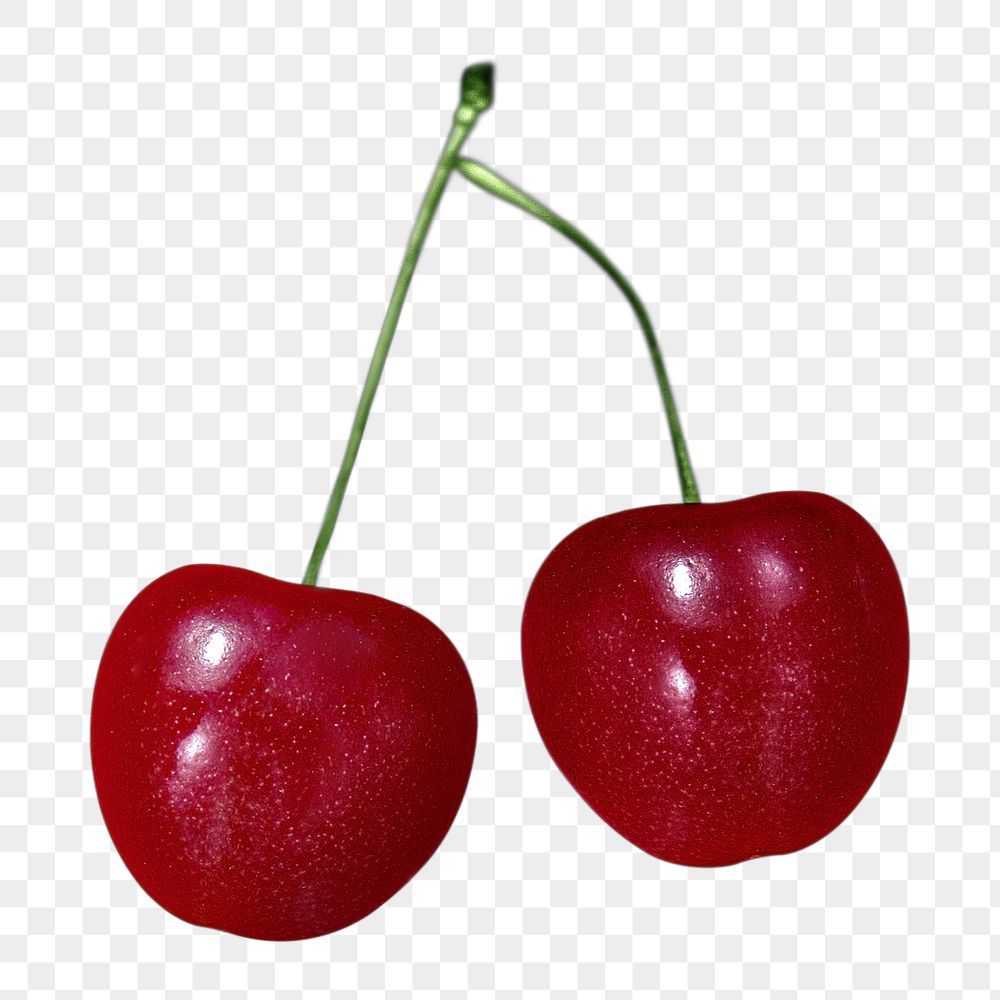 Background, Cherry, collage, Download, Food, Free, Fruit, kanate, PNG, Red, Sticker, transparent, transparent background - Download free png of Red cherry png sticker fruit on transparent background