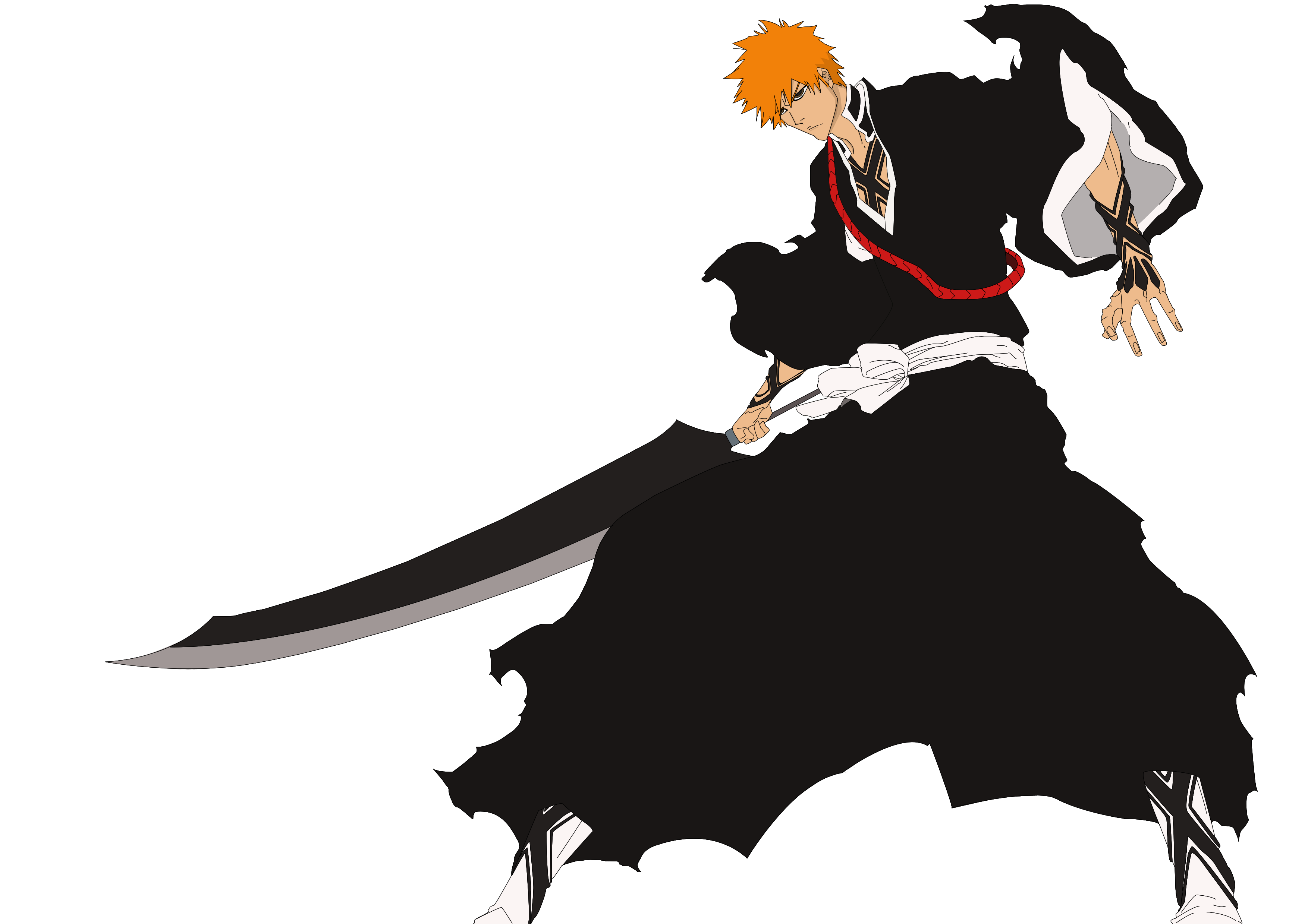 Background, Bleach, Download, Free, Ichigo, Image, Kurosaki, PNG, transparent - Kurosaki Ichigo Bleach HD Image PNG Free Download Background Transparent