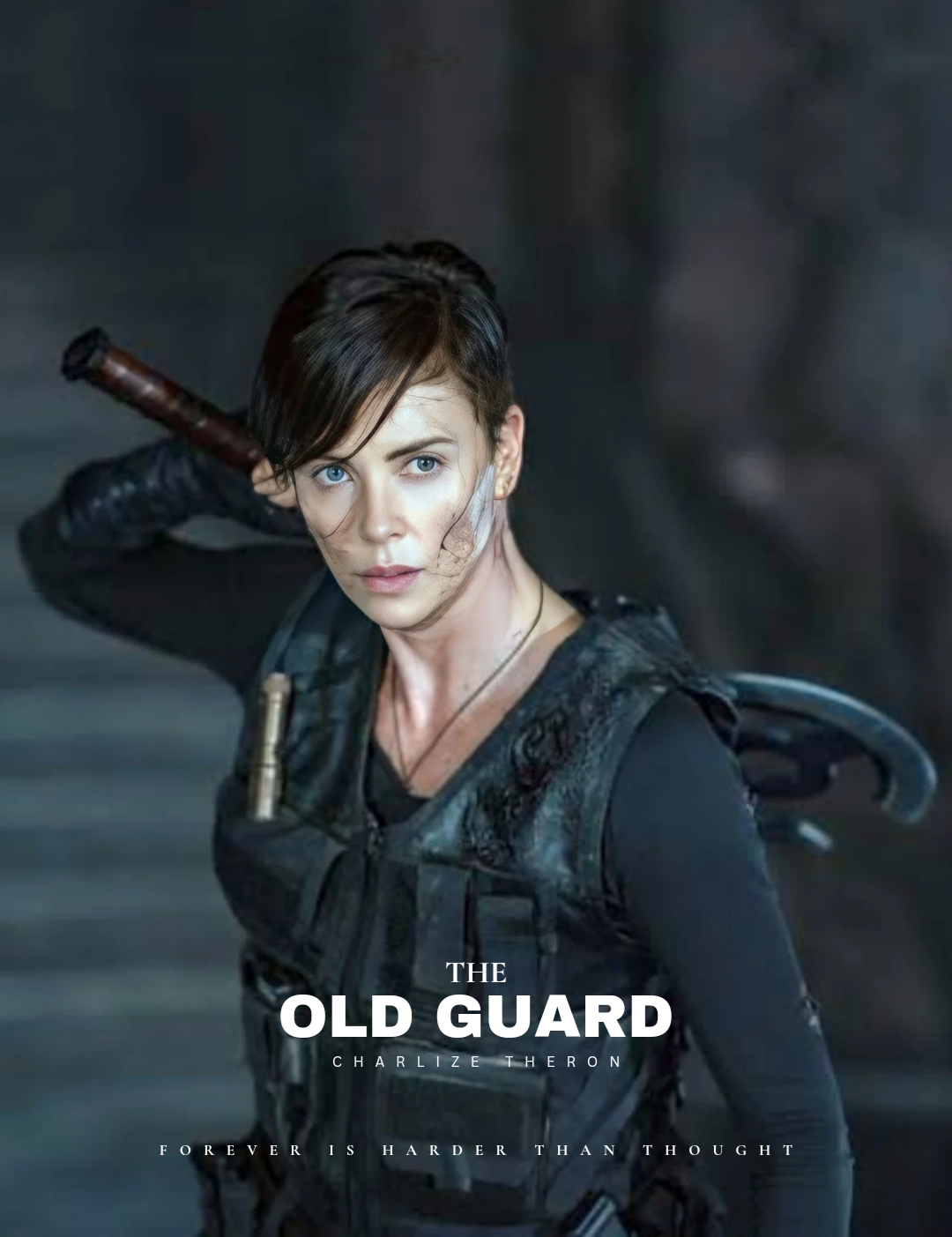 Charlize, GUARD, Iphone, Poster, Theron, wallpapers - Poster - THE OLD GUARD [2020] Charlize Theron Wallpapers 4k iPhone 306033737199394274