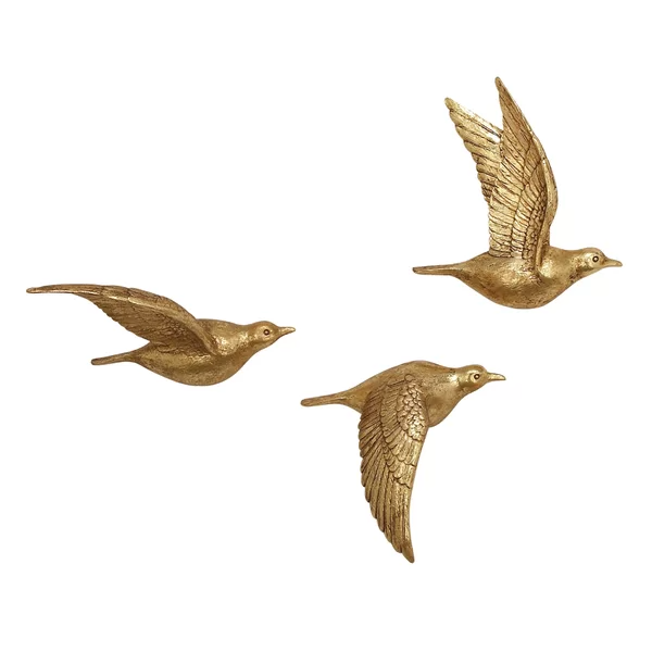 Background, Bird, decor, Floating, Free, Home, metallic, Polystone, Porter, Reviews, transparent, transparent background, wall, Wayfair, Winston - Winston Porter Polystone Metallic 3D Floating Bird Home Wall Decor & Reviews | Wayfair | Free Background Transparent 328270260360206116